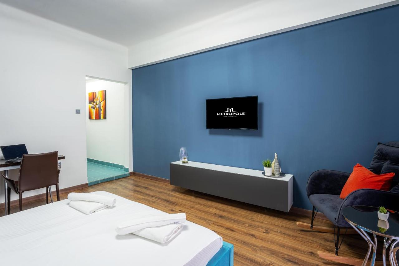 Metropole Apartments Studio City Bukarest Exteriör bild