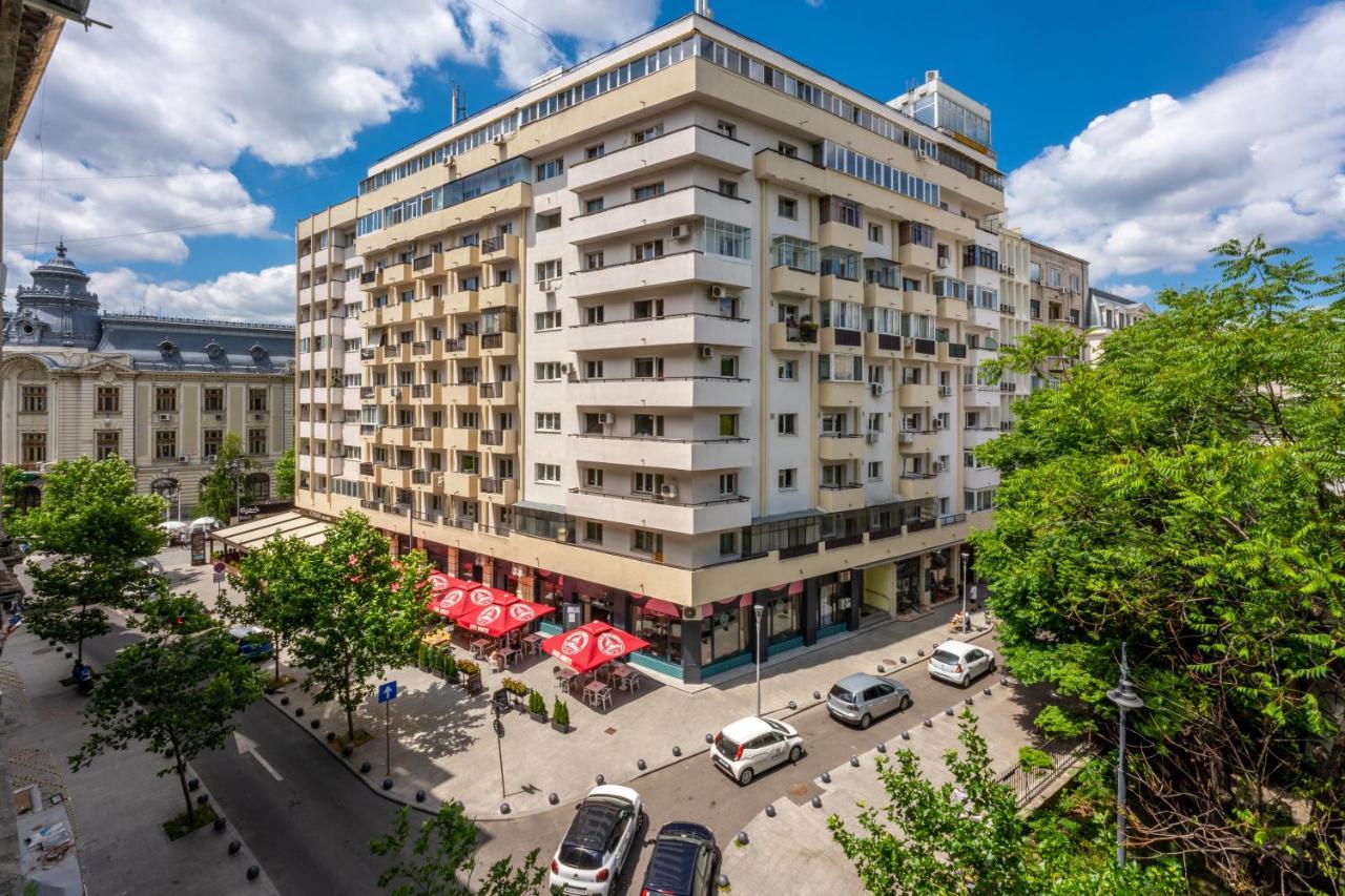 Metropole Apartments Studio City Bukarest Exteriör bild